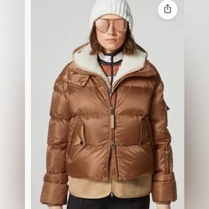 Bogner copper Lily down jacket